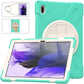 Silicone + PC Protective Case with Holder & Shoulder Strap, For Samsung Galaxy Tab S7 FE 5G 12.4 T730, For Samsung Galaxy Tab S7 FE T730 / S7+ / S9+ /S8+