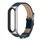 For Xiaomi Mi Band 6 / 5 / 4 / 3 CS Microfiber Leather Replacement Watchband