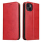 Fierre Shann PU Leather Texture Horizontal Flip Leather Case with Holder & Card Slots & Wallet, For iPhone 13 Pro Max, For iPhone 13 Pro, For iPhone 13 mini, For iPhone 13
