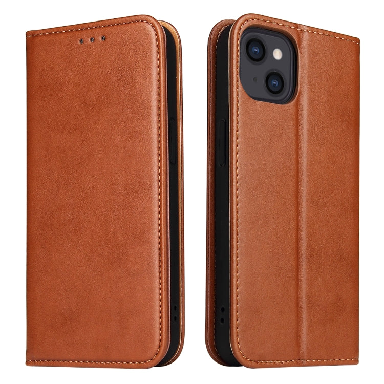 Fierre Shann PU Leather Texture Horizontal Flip Leather Case with Holder & Card Slots & Wallet, For iPhone 13 Pro Max, For iPhone 13 Pro, For iPhone 13 mini, For iPhone 13
