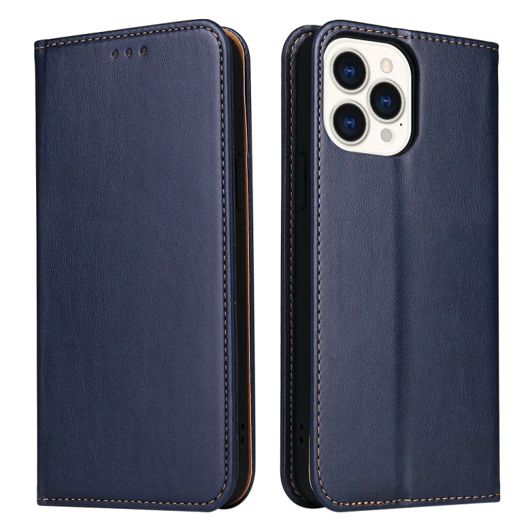Fierre Shann PU Leather Texture Horizontal Flip Leather Case with Holder & Card Slots & Wallet, For iPhone 13 Pro Max, For iPhone 13 Pro, For iPhone 13 mini, For iPhone 13