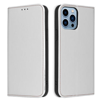 Fierre Shann PU Leather Texture Horizontal Flip Leather Case with Holder & Card Slots & Wallet, For iPhone 13 Pro Max, For iPhone 13 Pro, For iPhone 13 mini, For iPhone 13