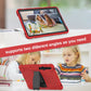 3-Layer Protection Screen Frame + PC + Silicone Shockproof Combination Case with Holder, For Samsung Galaxy Tab S7+/S7 FE 12.4 inch
