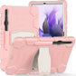 3-Layer Protection Screen Frame + PC + Silicone Shockproof Combination Case with Holder, For Samsung Galaxy Tab S7+/S7 FE 12.4 inch