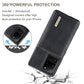 DG.MING M1 Series 3-Fold Multi Card Wallet  Back Cover Shockproof Case with Holder Function, For Samsung Galaxy S20 Ultra, For Samsung Galaxy S20+