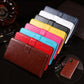 idewei Crazy Horse Texture Horizontal Flip Leather Case with Holder & Card Slots & Wallet, For Doogee N40 Pro, For Xiaomi Redmi 10, For vivo iQOO 8