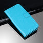 idewei Crazy Horse Texture Horizontal Flip Leather Case with Holder & Card Slots & Wallet, For Doogee N40 Pro, For Xiaomi Redmi 10, For vivo iQOO 8