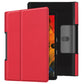 Custer Texture Horizontal Flip Leather Case with Two-folding Holder, For Lenovo Yoga Smart Tab