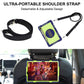 360 Degree Rotation Contrast Color Shockproof Silicone + PC Case with Holder & Hand Grip Strap & Shoulder Strap, For Samsung Galaxy Tab S7 FE T730 / T735