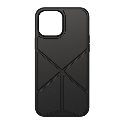 ROCK Element Plus TPU + PC Shockproof Protective Case with Folding Holder, For iPhone 13 Pro Max