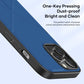 ROCK Element Plus TPU + PC Shockproof Protective Case with Folding Holder, For iPhone 13 Pro Max