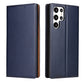 Fierre Shann PU Genuine Leather Texture Leather Phone Case, For Samsung Galaxy S22 5G, For Samsung Galaxy S22+ 5G, For Samsung Galaxy S22 Ultra 5G