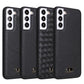 Fierre Shann Leather Texture Phone Back Cover Case, For Samsung Galaxy S22 5G, For Samsung Galaxy S22+ 5G, For Samsung Galaxy S22 Ultra 5G