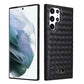 Fierre Shann Leather Texture Phone Back Cover Case, For Samsung Galaxy S22 5G, For Samsung Galaxy S22+ 5G, For Samsung Galaxy S22 Ultra 5G
