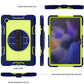360 Degree Rotation Contrast Color Silicone + PC Tablet Case, For Samsung Galaxy Tab A8 10.5 2021