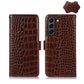 Crocodile Top Layer Cowhide Leather Phone Case, For Xiaomi 12 Pro, For Samsung Galaxy S22+ 5G, For Samsung Galaxy S22 Ultra 5G, For Samsung Galaxy S22 5G