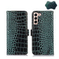Crocodile Top Layer Cowhide Leather Phone Case, For Xiaomi 12 Pro, For Samsung Galaxy S22+ 5G, For Samsung Galaxy S22 Ultra 5G, For Samsung Galaxy S22 5G