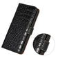 Crocodile Top Layer Cowhide Leather Phone Case, For Xiaomi 12 Pro, For Samsung Galaxy S22+ 5G, For Samsung Galaxy S22 Ultra 5G, For Samsung Galaxy S22 5G