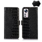 Crocodile Top Layer Cowhide Leather Phone Case, For Xiaomi 12 Pro, For Samsung Galaxy S22+ 5G, For Samsung Galaxy S22 Ultra 5G, For Samsung Galaxy S22 5G