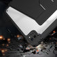 For iPad Pro 12.9 2022 / 2021 / 2020 / 2018 Mutural Jianshang Series Tablet Leather Smart Case(Black)