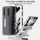 GKK Ultra-thin Shockproof Leather Protective Case with Holder & Pen Slots, For Samsung Galaxy Z Fold3 5G