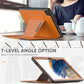 For Samsung Galaxy Tab A8 10.5 2021 Smart B Magnetic Leather Tablet Case(Brown)