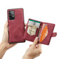 JEEHOOD Retro Magnetic Detachable Leather Phone Case, For Samsung Galaxy A32 4G