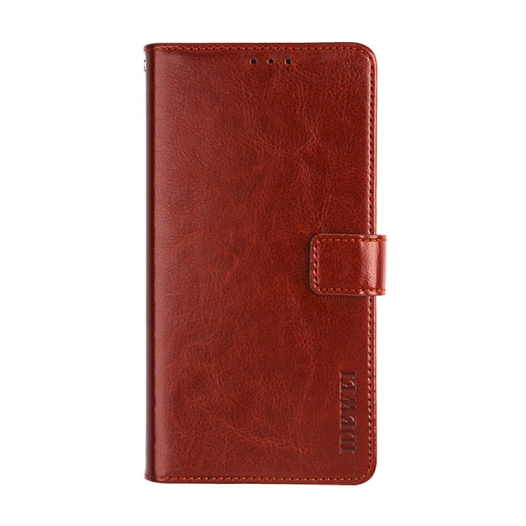 idewei Crazy Horse Texture Horizontal Flip Leather Case with Holder & Card Slots & Wallet, For Xiaomi Redmi Note 9 Pro, For Xiaomi Redmi Note 9 Pro Max, For Galaxy A11