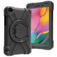 PC + Silicone Shockproof Combination Case with 360 Degree Rotating Holder & Handle, For iPad Pro 11 (2020), For Galaxy Tab A 8.0 (2019)