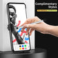 Litchi Texture Leather Hinged Electroplated Phone Case with Pen, For Samsung Galaxy Z Flip3 5G, For Samsung Galaxy Z Flip4