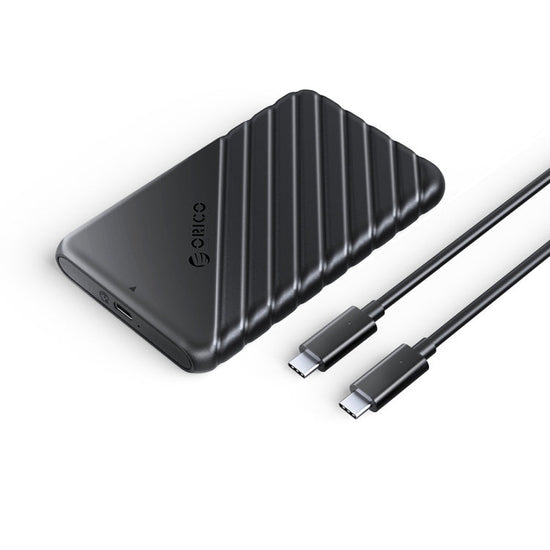 ORICO 25PW1C-C3 Type-C to Type-C 2.5 inch External Storage Hard Drive Case(Black)