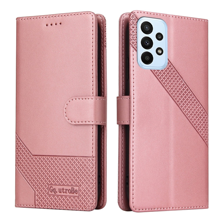 GQUTROBE Skin Feel Magnetic Leather Phone Case, For Samsung Galaxy A23, For Samsung Galaxy A02, For Samsung Galaxy A02s, For Samsung Galaxy A03s