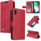 GQUTROBE Right Angle Leather Phone Case, For iPhone 11 Pro, For iPhone 11 Pro Max, For iPhone X / XS, For iPhone XR
