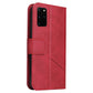 GQUTROBE Right Angle Leather Phone Case, For Huawei P40, For Huawei P40 Lite, For Huawei P40 Pro, Huawei P smart 2021