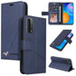 GQUTROBE Right Angle Leather Phone Case, For Huawei P40, For Huawei P40 Lite, For Huawei P40 Pro, Huawei P smart 2021