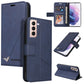 GQUTROBE Right Angle Leather Phone Case, For Samsung Galaxy S22+ 5G, For Samsung Galaxy S22 Ultra 5G, For Samsung Galaxy S20, For Samsung Galaxy S20+