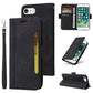 BETOPNICE Dual-side Buckle Leather Phone Case, For iPhone XS Max, For iPhone SE 2022 / SE 2020 / 7 / 8, For iPhone 7 Plus / 8 Plus