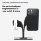 YM-UD22 15W 5 in 1 Magnetic Wireless Charger with Stand Function(Black)