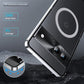 For Google Pixel 7a MagSafe Magnetic Frosted Metal Phone Case(Silver)
