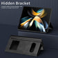 Mature Window View Flip Leather Phone Case, For Samsung Galaxy Z Fold4, For Samsung Galaxy Z Fold3 5G