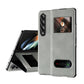 Mature Window View Flip Leather Phone Case, For Samsung Galaxy Z Fold4, For Samsung Galaxy Z Fold3 5G