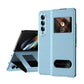 Mature Window View Flip Leather Phone Case, For Samsung Galaxy Z Fold4, For Samsung Galaxy Z Fold3 5G