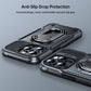 JOYROOM PC + TPU Dual-layer Shockproof Phone Case with Rotating Holder, For iPhone 14 Pro