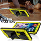 For Samsung Galaxy S23 Ultra 5G R-JUST Sliding Camera Design Life Waterproof Dustproof Shockproof Phone Case(Yellow)