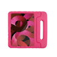 For iPad 10th Gen 10.9 2022 Portable Shockproof EVA Bumper Tablet Case(Rose Red)