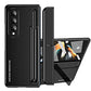 2 in 1 Detachable PC Folding Phone Case with Holder & Pen Slot, For Samsung Galaxy Z Fold4