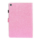 Glossy Glitter Powder Horizontal Flip Leather Case with Holder & Card Slot & Sleep / Wake-up Function, For Huawei MediaPad M5 lite, For Lenovo Tab M10 Plus TB-X606F, For Lenovo Tab M10 TB-X605F / X505