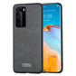 SULADA Shockproof TPU + Handmade Leather Protective Case, For Huawei P40, For Huawei P40 Pro