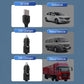 F622U Car Creative Folding Rotatable Double Head Electric Cooling Fan with Dual USB Charging Port, Style:USB Universal