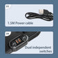 F622U Car Creative Folding Rotatable Double Head Electric Cooling Fan with Dual USB Charging Port, Style:USB Universal